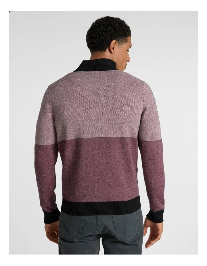 Star Treatment Zip Through in Rich Pink image 3