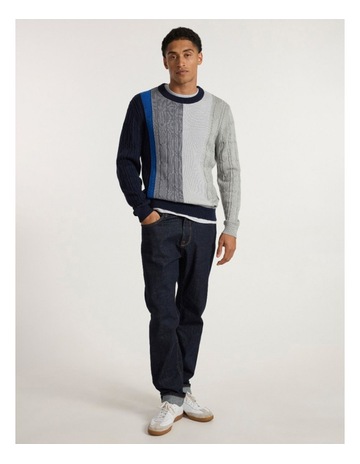 Navy Multi colour