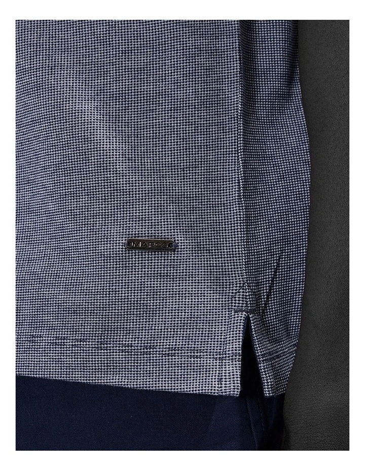 Christian Mercerised Polo in Navy image 5