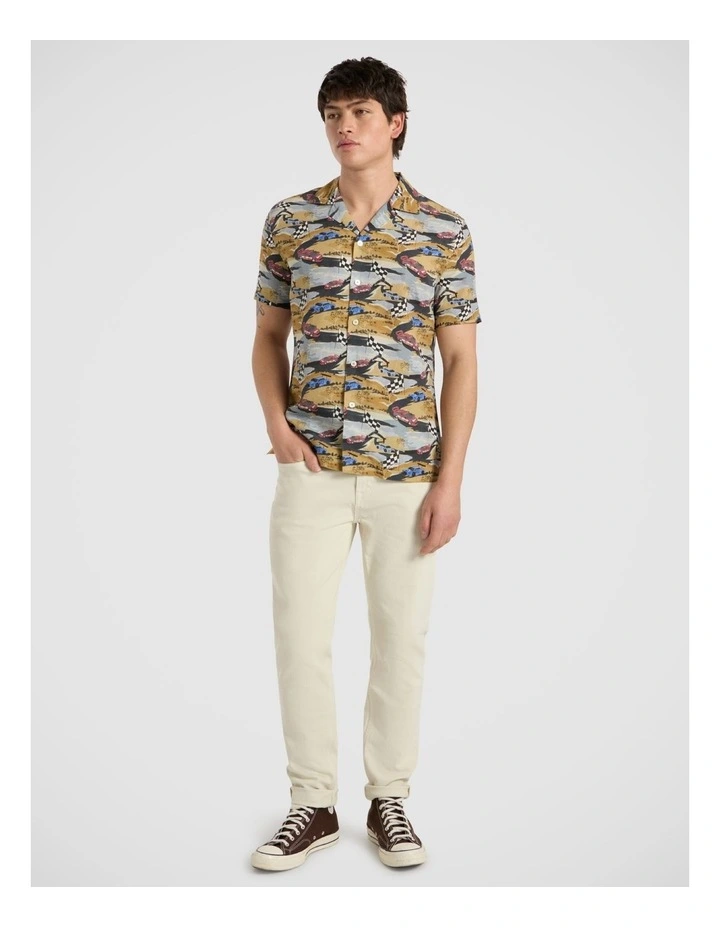 Championship Race Shirt in Blue Multi image 2