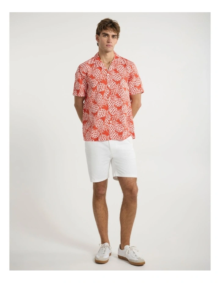 A Little More Pine Shirt in Red Multi image 2