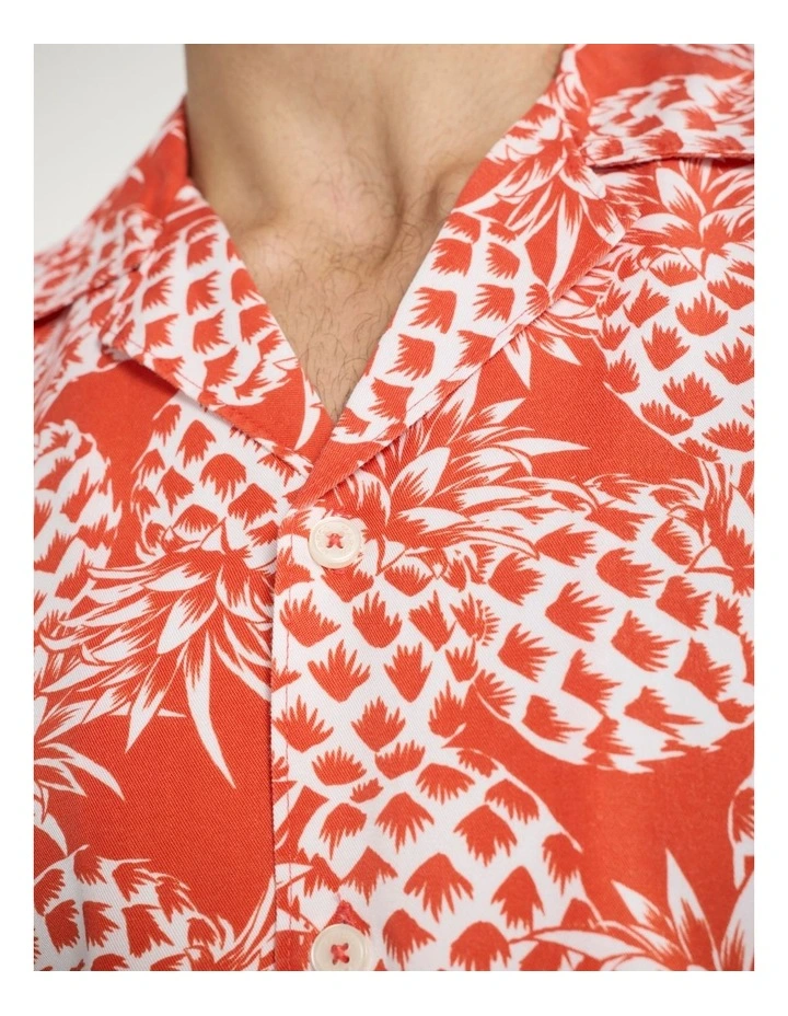 A Little More Pine Shirt in Red Multi image 4