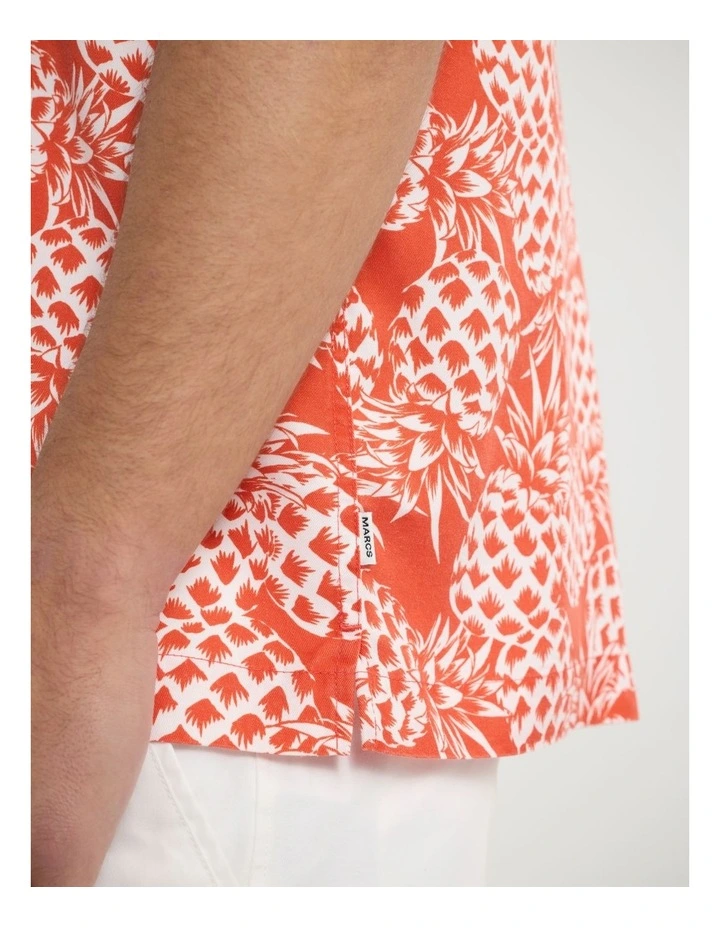 A Little More Pine Shirt in Red Multi image 5