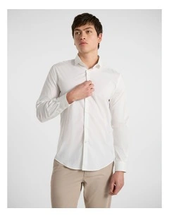 Cooper Stretch Shirt in White