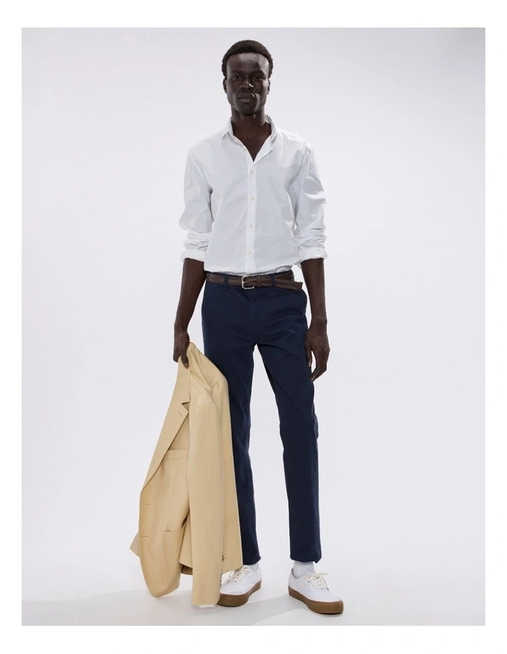 Cooper Stretch Shirt in White image 1