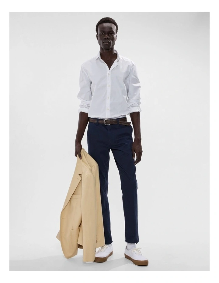 Cooper Stretch Shirt in White image 2