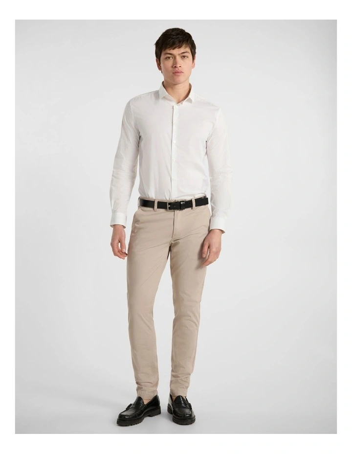 Cooper Stretch Shirt in White image 2
