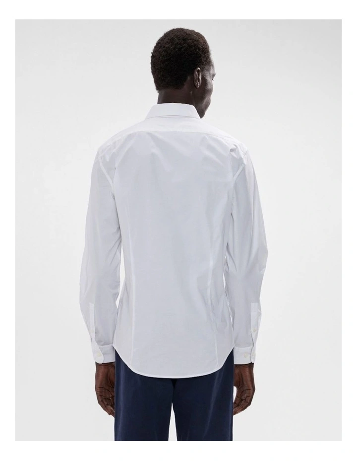 Cooper Stretch Shirt in White image 3