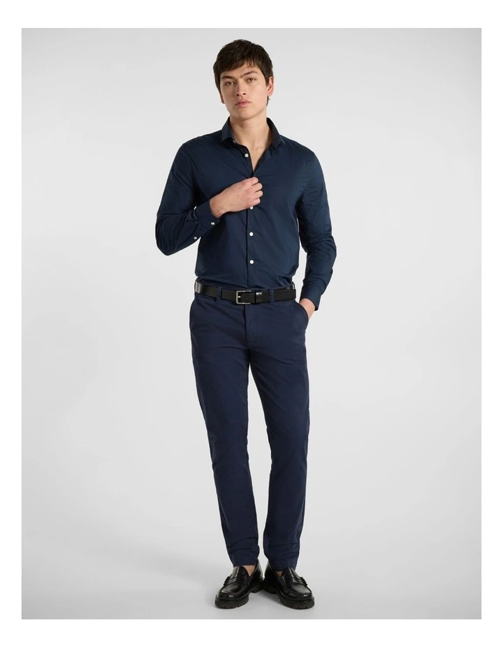 Cooper Stretch Shirt in Navy image 2