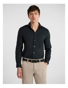 Cooper Stretch Shirt in Black