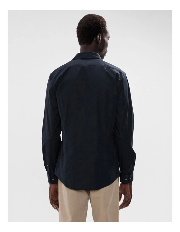 Cooper Stretch Shirt in Black image 3