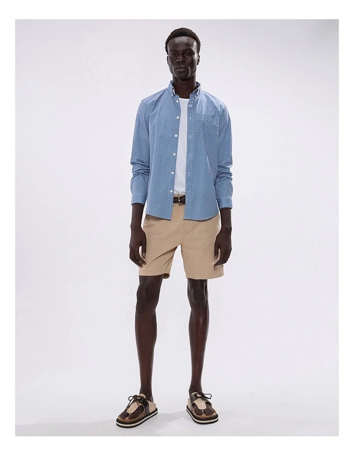 Heart Of A Daisy Shirt in Mid Blue image 1