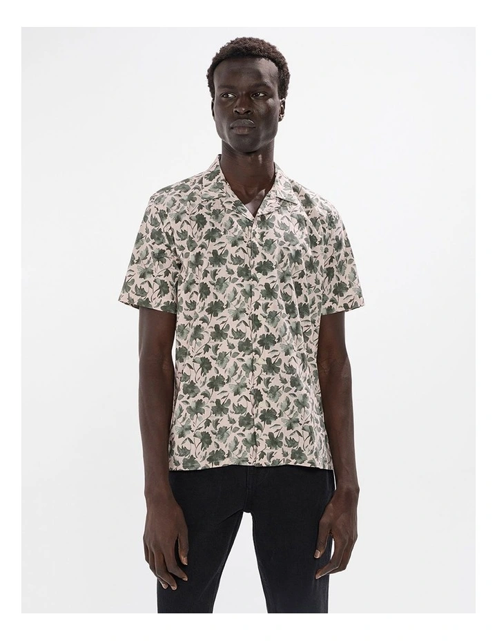 Don't Look Back Shirt in Pink Multi image 2