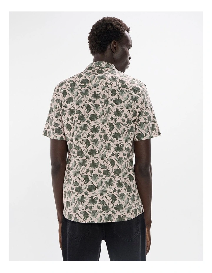 Don't Look Back Shirt in Pink Multi image 4