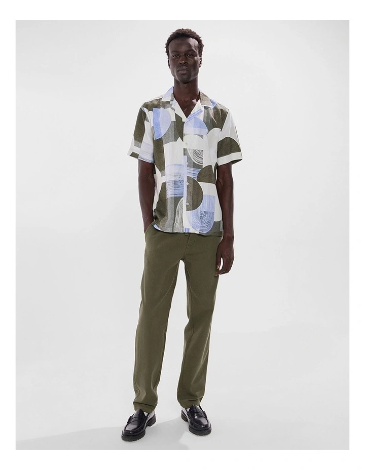 Round And Round Shirt in Green Multi image 2