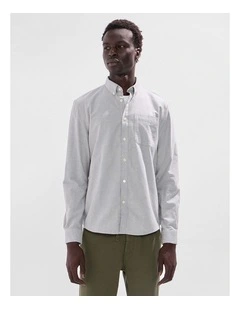 Julian Oxford Shirt in Agave Green