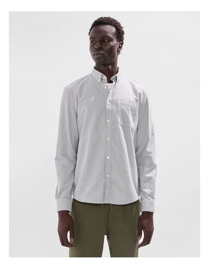 Julian Oxford Shirt in Agave Green image 1