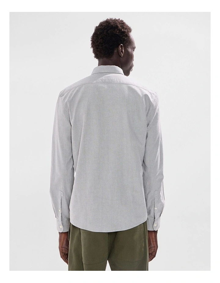 Julian Oxford Shirt in Agave Green image 3