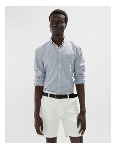 Julian Oxford Shirt in Navy