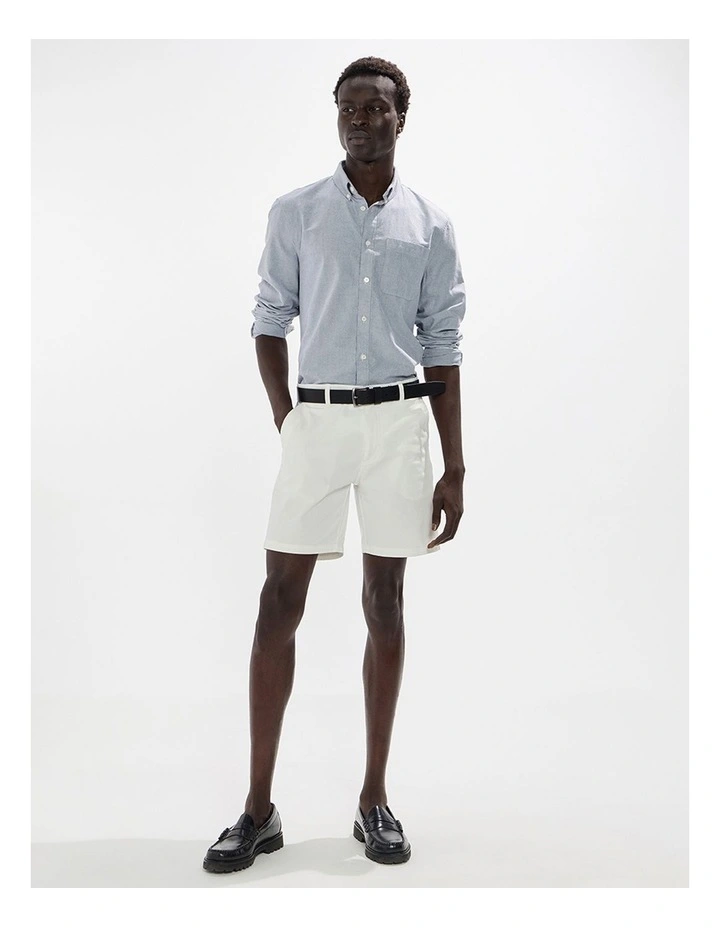 Julian Oxford Shirt in Navy image 1