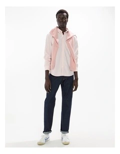 Julian Oxford Shirt in Stucco Pink
