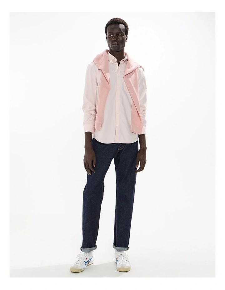 Julian Oxford Shirt in Stucco Pink image 1