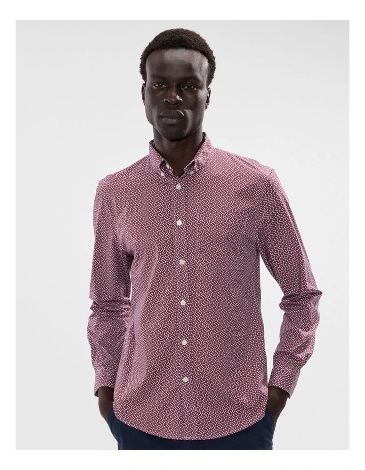 Heart Of A Daisy Shirt in Crimson Red image 1
