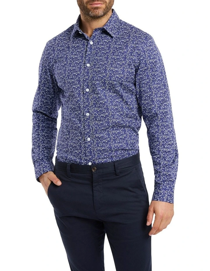 The Flower Of Love Shirt in Sapphire Multi image 1