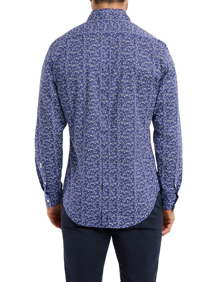 The Flower Of Love Shirt in Sapphire Multi image 3