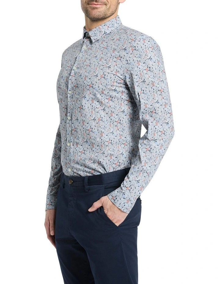 Time After Time Shirt in Blue Multi image 1