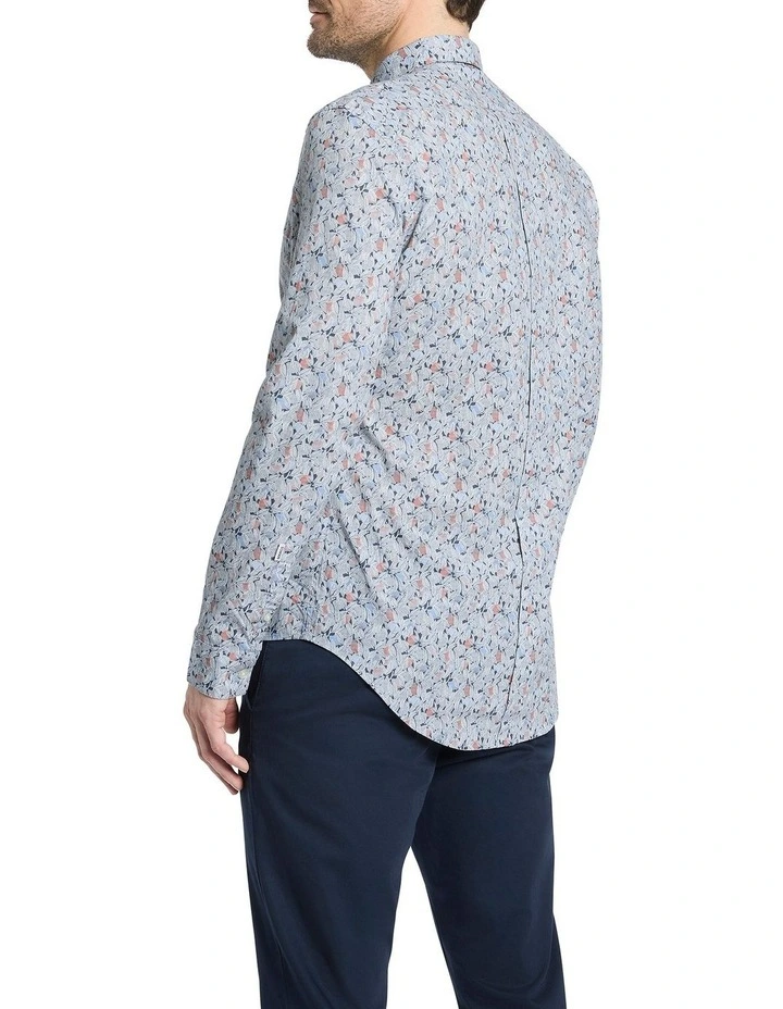Time After Time Shirt in Blue Multi image 4