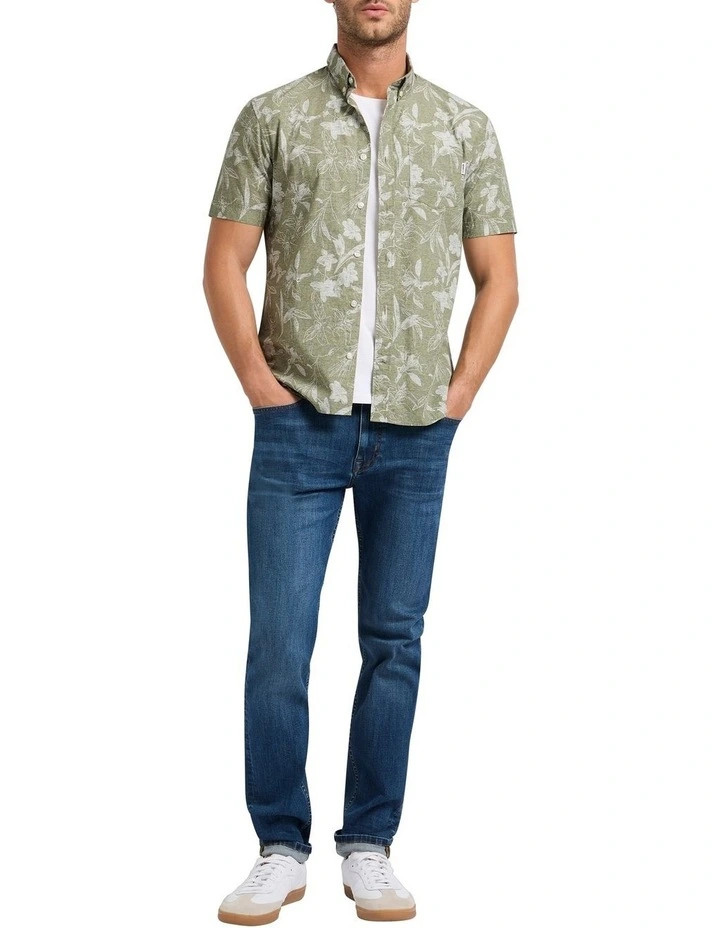 Cillian Shirt in Fern Multi image 2