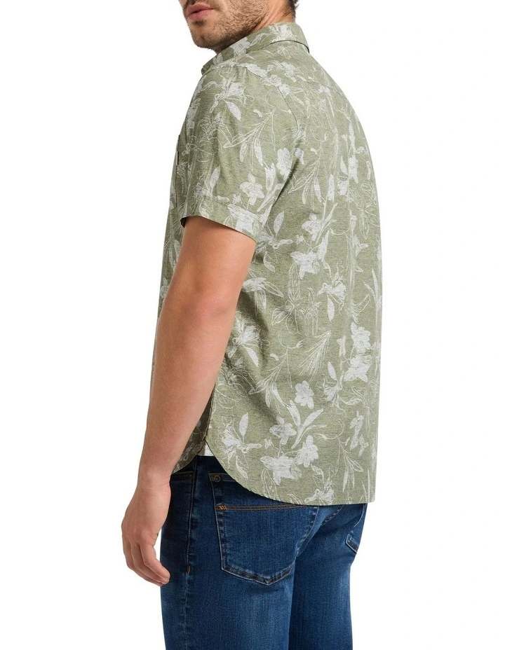 Cillian Shirt in Fern Multi image 4