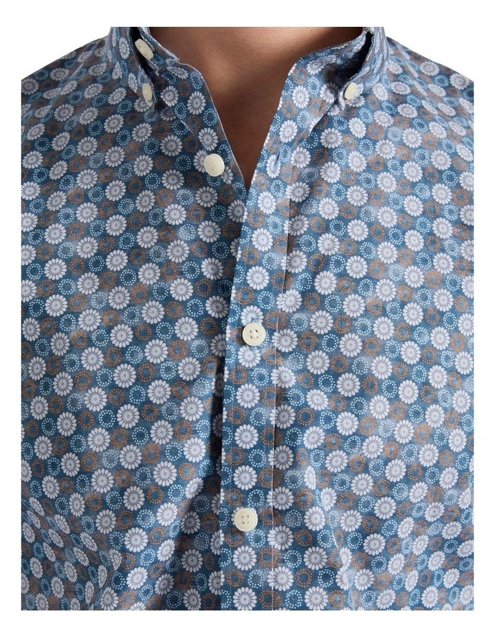 Some Nights Shirt in Blue Multi image 3