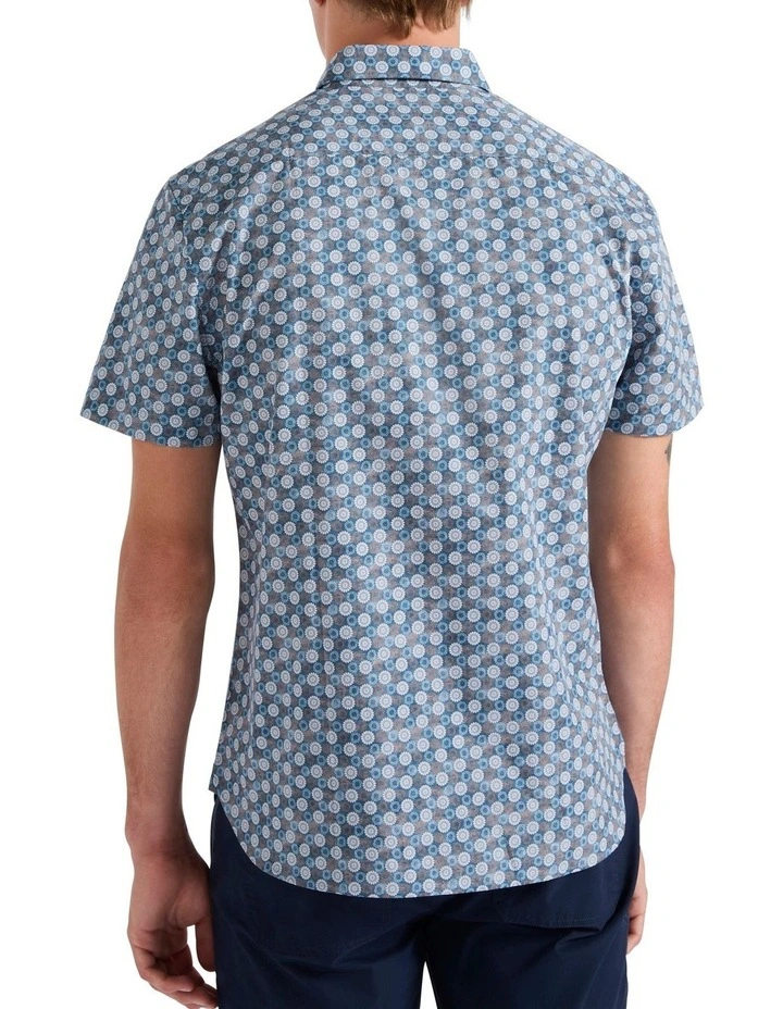Some Nights Shirt in Blue Multi image 4