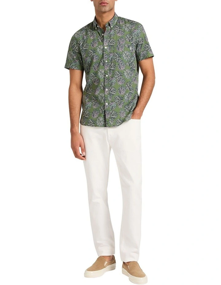 Un-Be-Leafable Shirt in Green Multi image 3