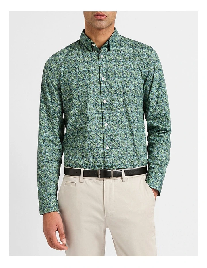 Let's Dance Shirt in Green Multi image 1