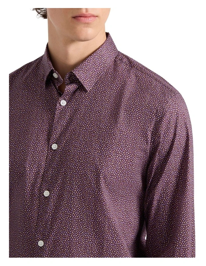 Apollo Shirt in Fig Multi image 4
