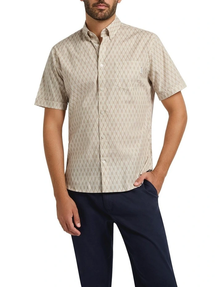 Leaf in Five Shirt in Stone image 1