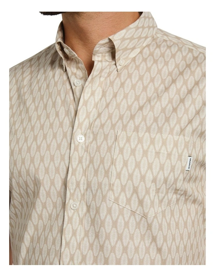 Leaf in Five Shirt in Stone image 3