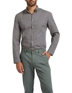 Geo De Janeiro Shirt in Navy Multi