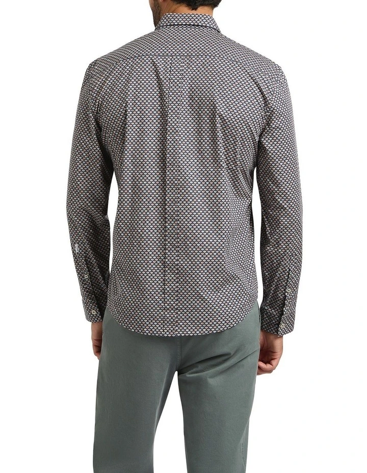 Geo De Janeiro Shirt in Navy Multi image 2