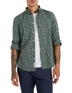 Tainted Love Shirt in Green Multi