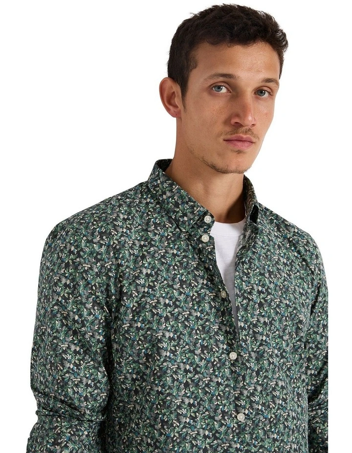 Tainted Love Shirt in Green Multi image 4