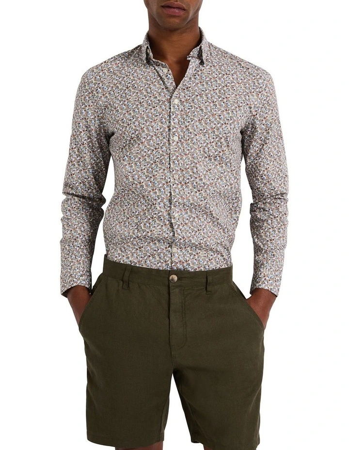 Florence Shirt in Red Multi image 1