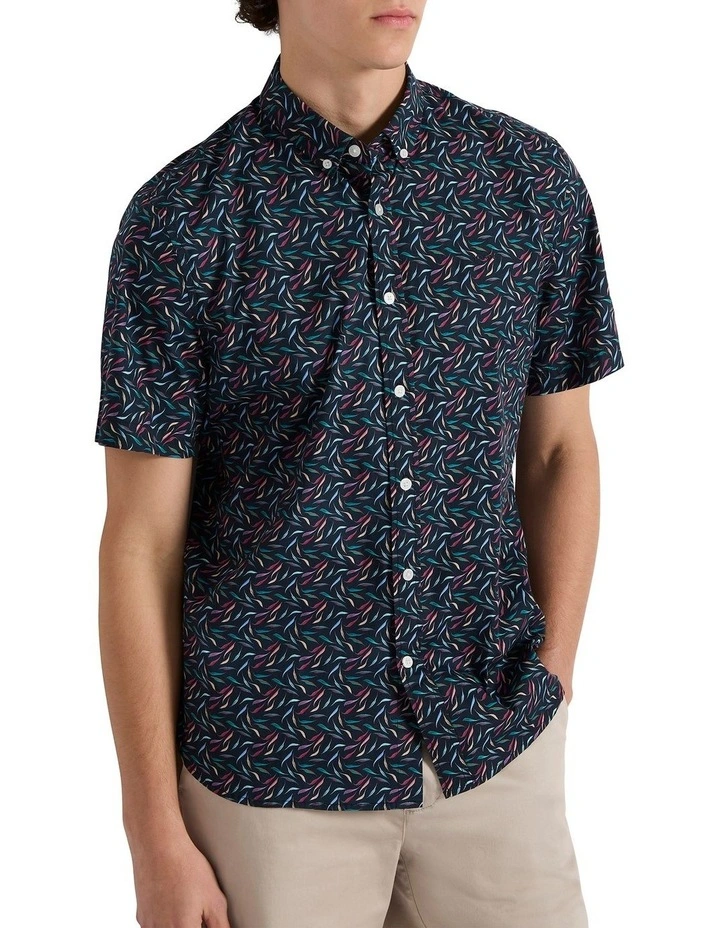 My Best Friends Swirl Shirt in Navy Multi image 1