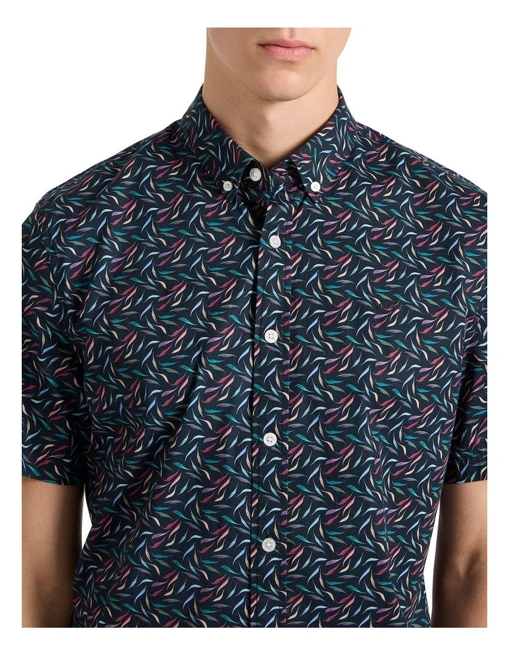 My Best Friends Swirl Shirt in Navy Multi image 2