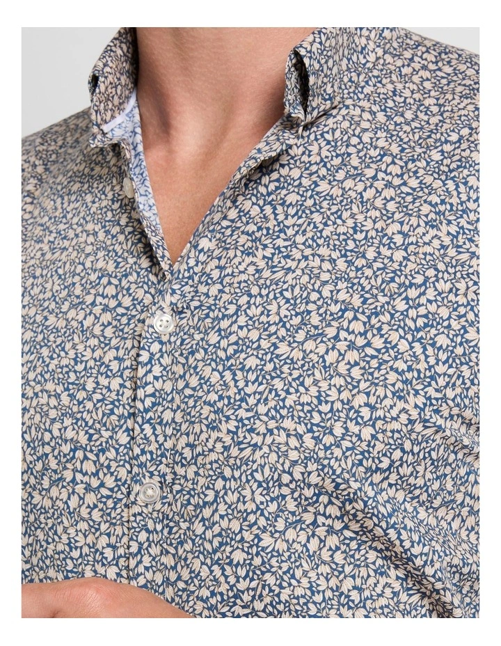 Thoughts Of Blue Shirt in Blue Multi image 4