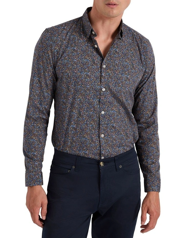 Runaway Love Shirt in Blue Multi image 1