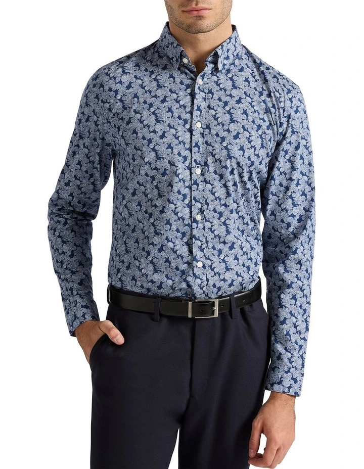 In The Air Shirt in Midnight Multi image 1
